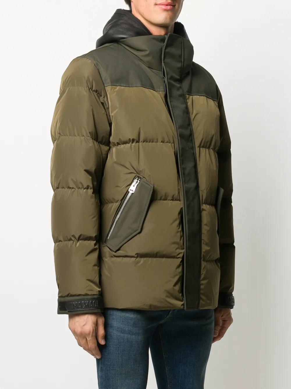 hooded padded jacket Product Image