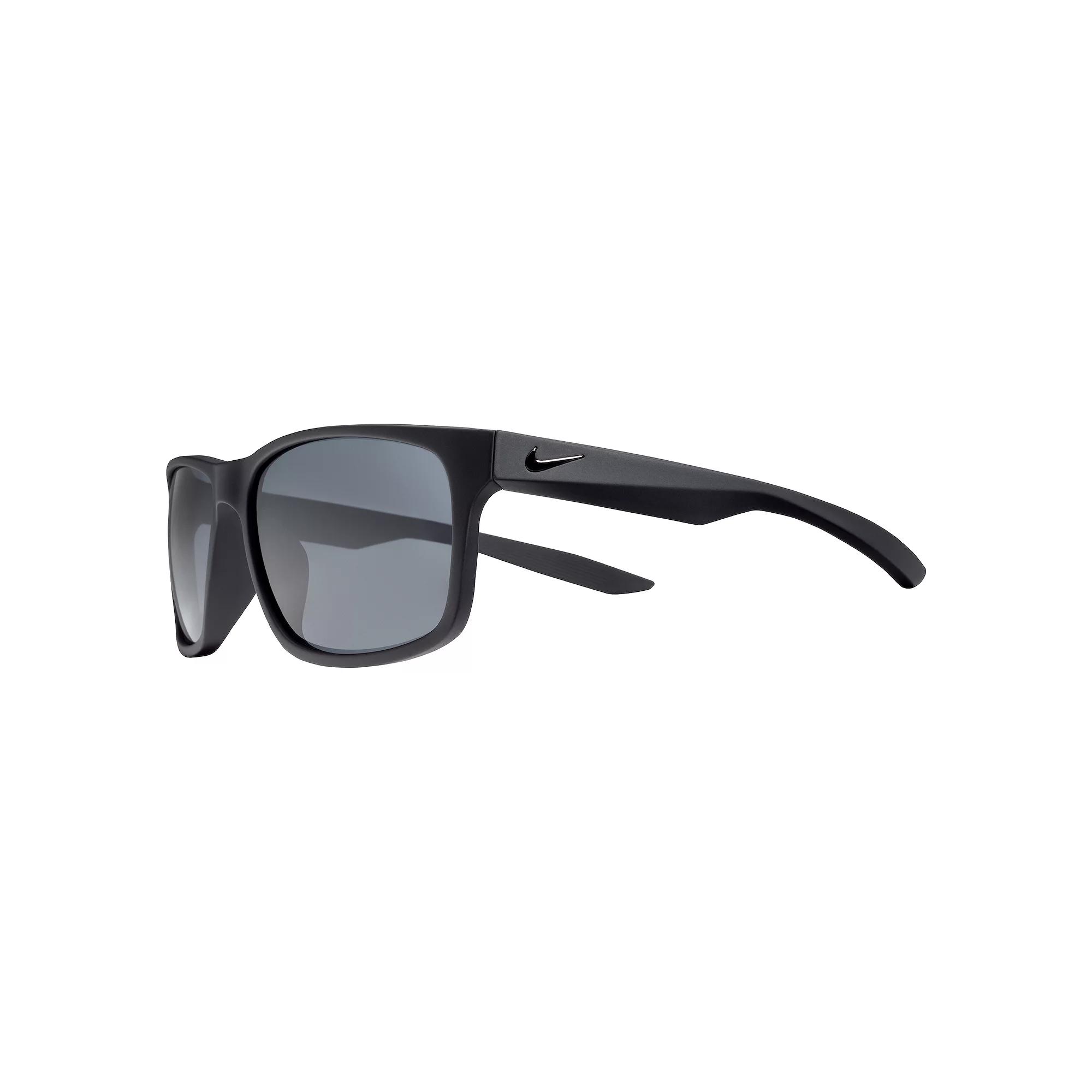 Men's Nike 59mm Essential Chaser Rectangle Sunglasses, Black Product Image