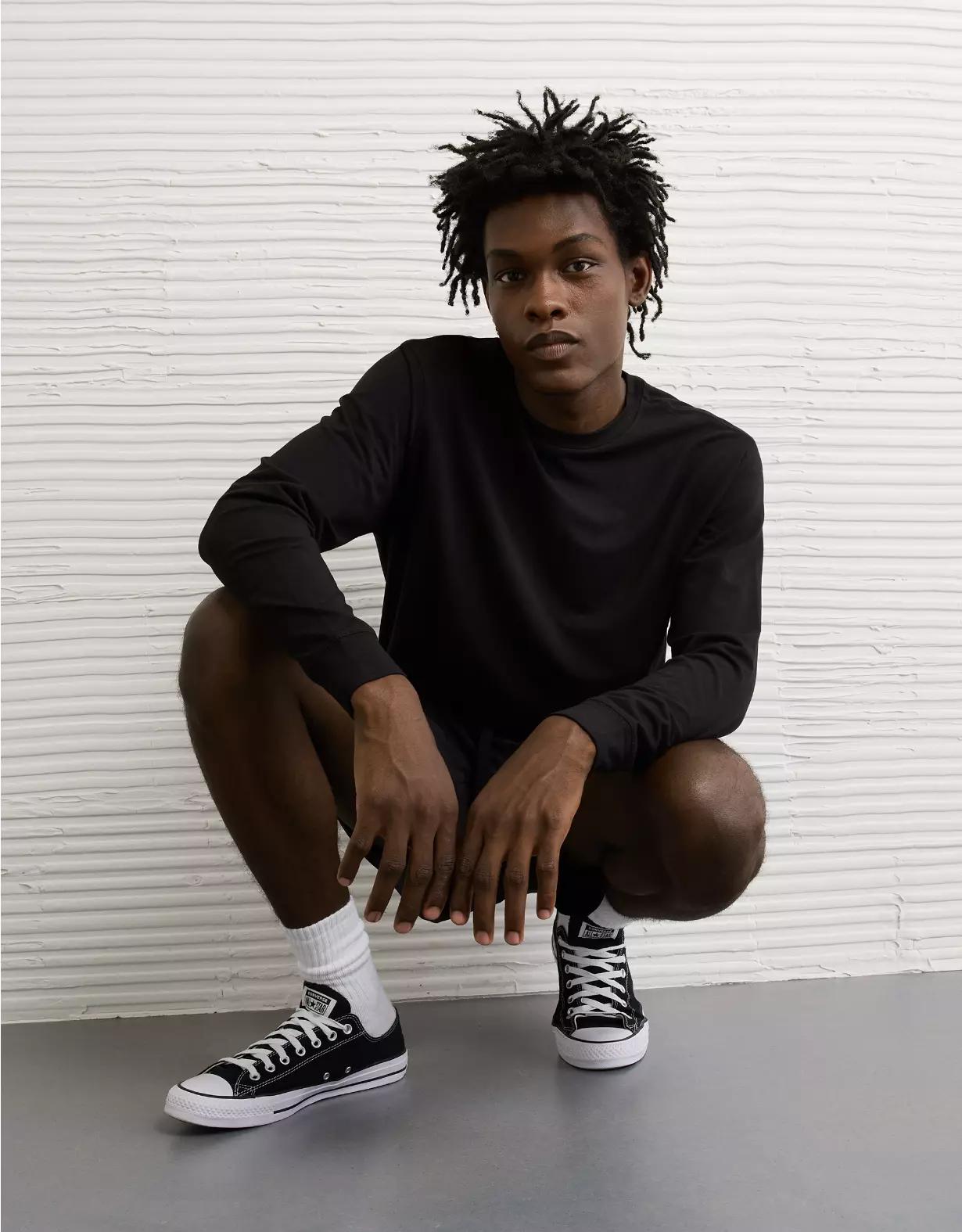 AE 24/7 Long-Sleeve Training T-Shirt Product Image