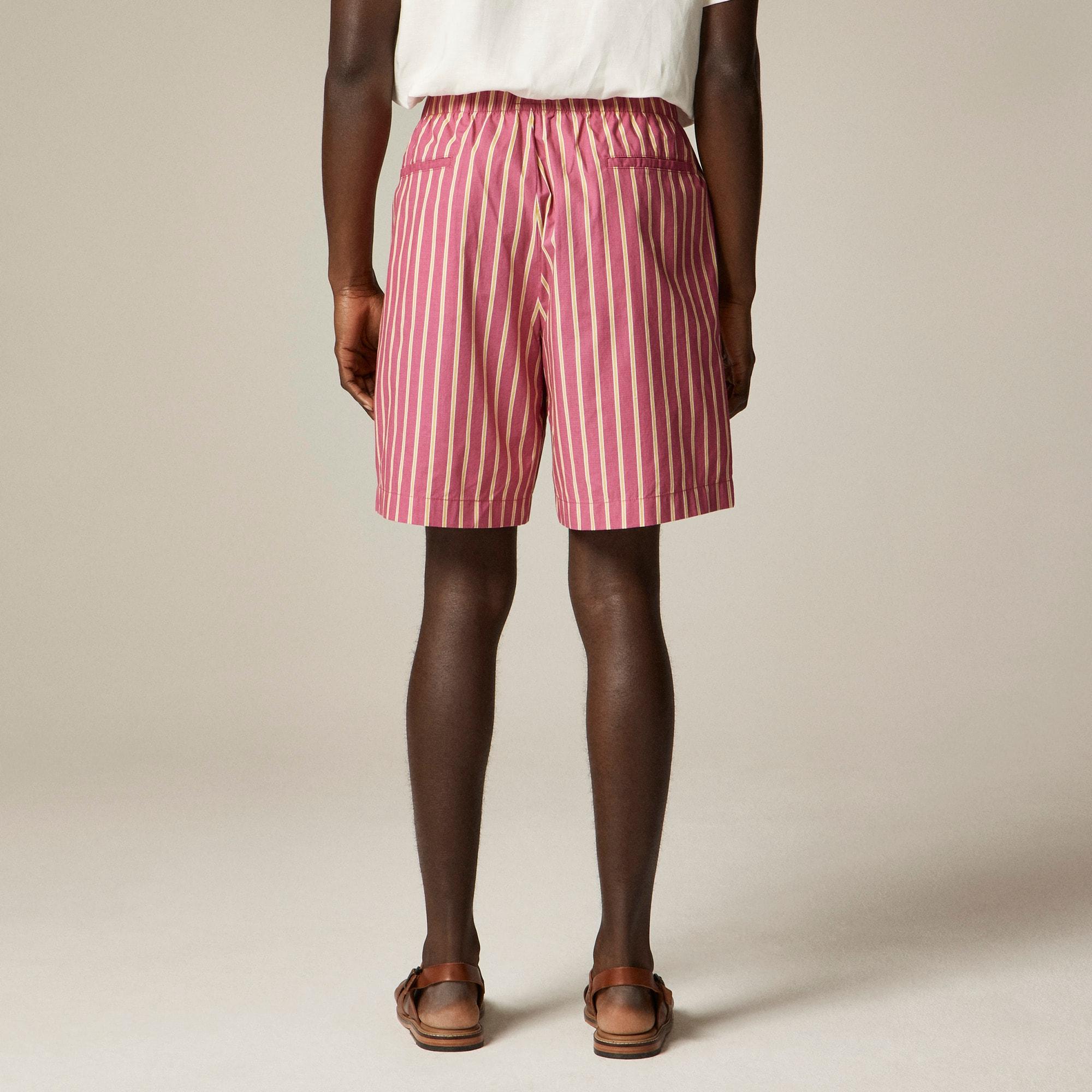 8" Relaxed cotton poplin short Product Image