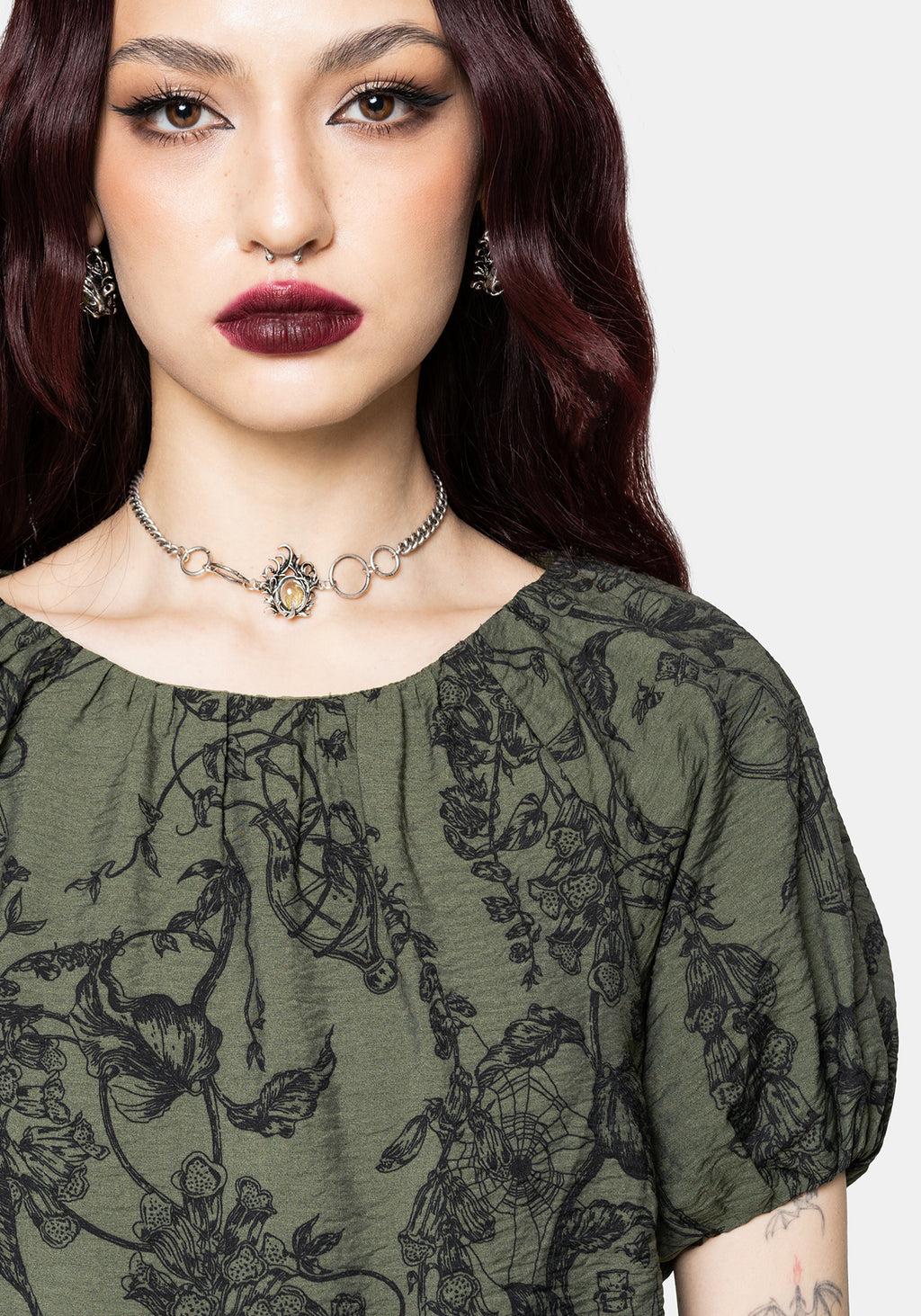 Orla Foxglove Mini Smock Dress Product Image