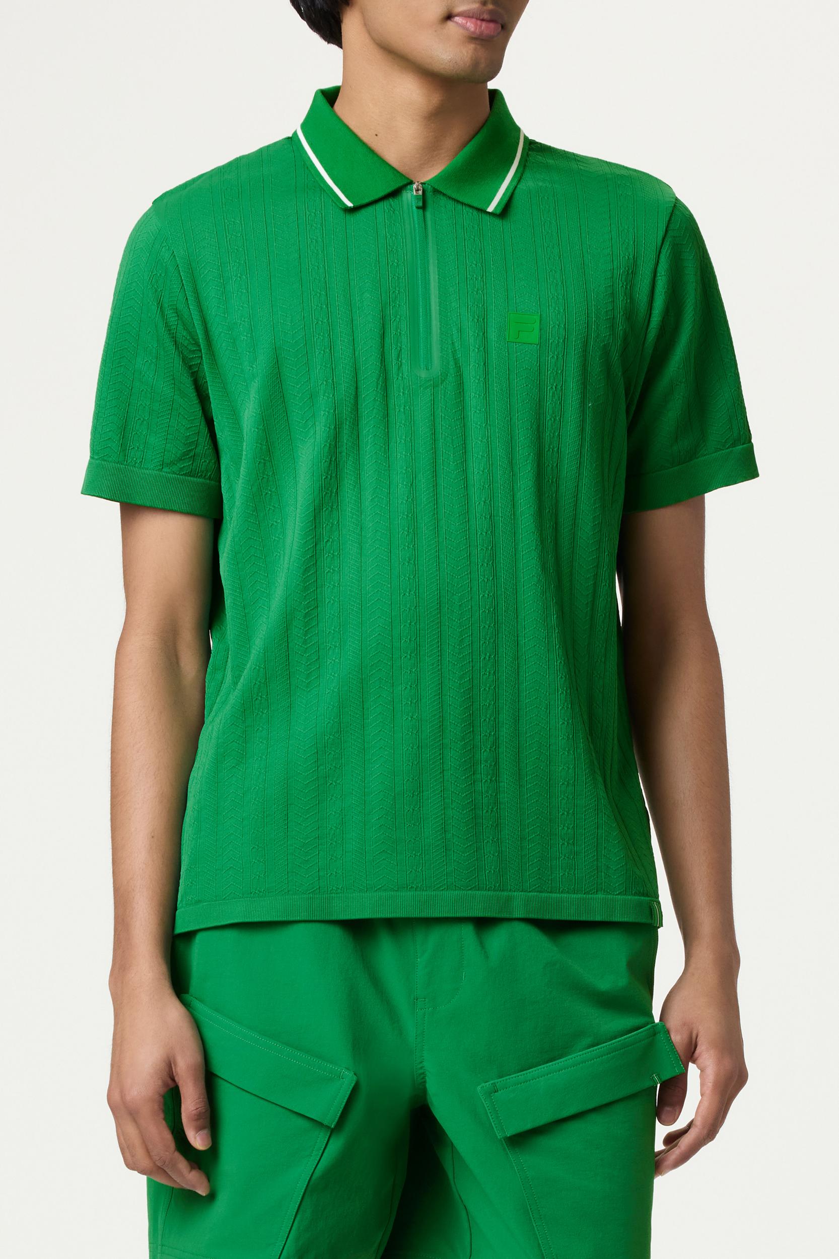 Challenger Cable Zip Polo Product Image