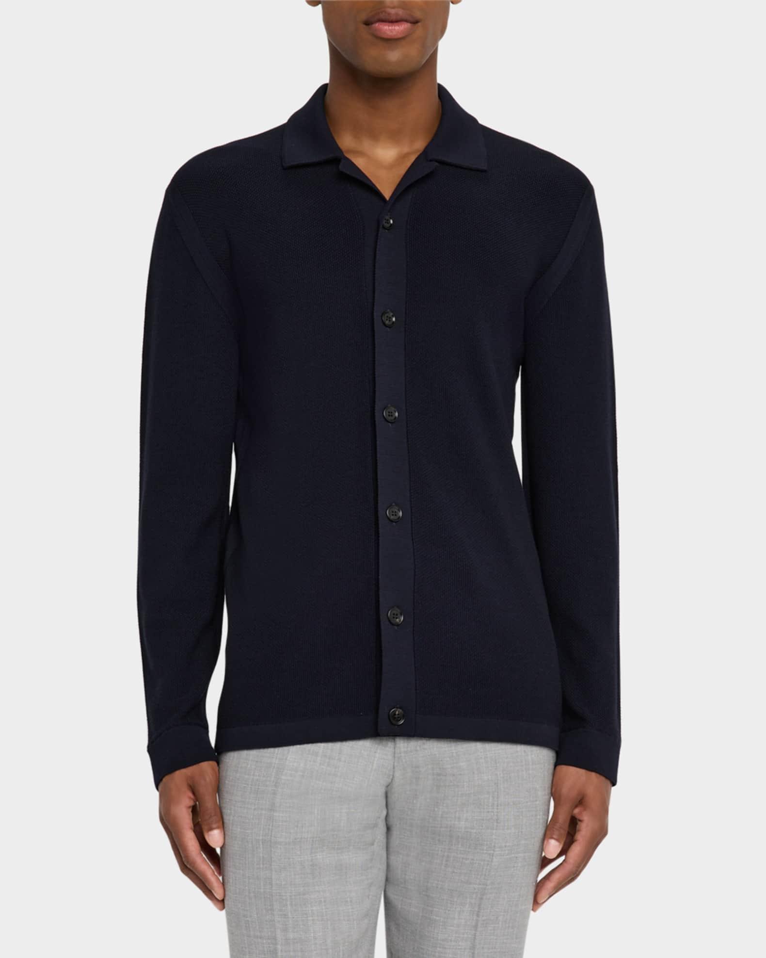Men's Wool Sport Shirt Product Image