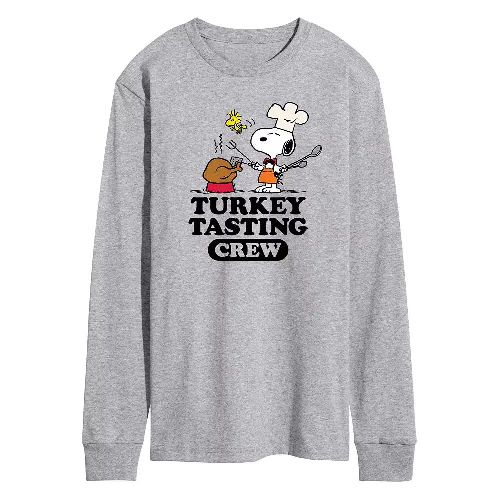 Men's Peanuts Turkey Tasting Crew Tee,  Product Image