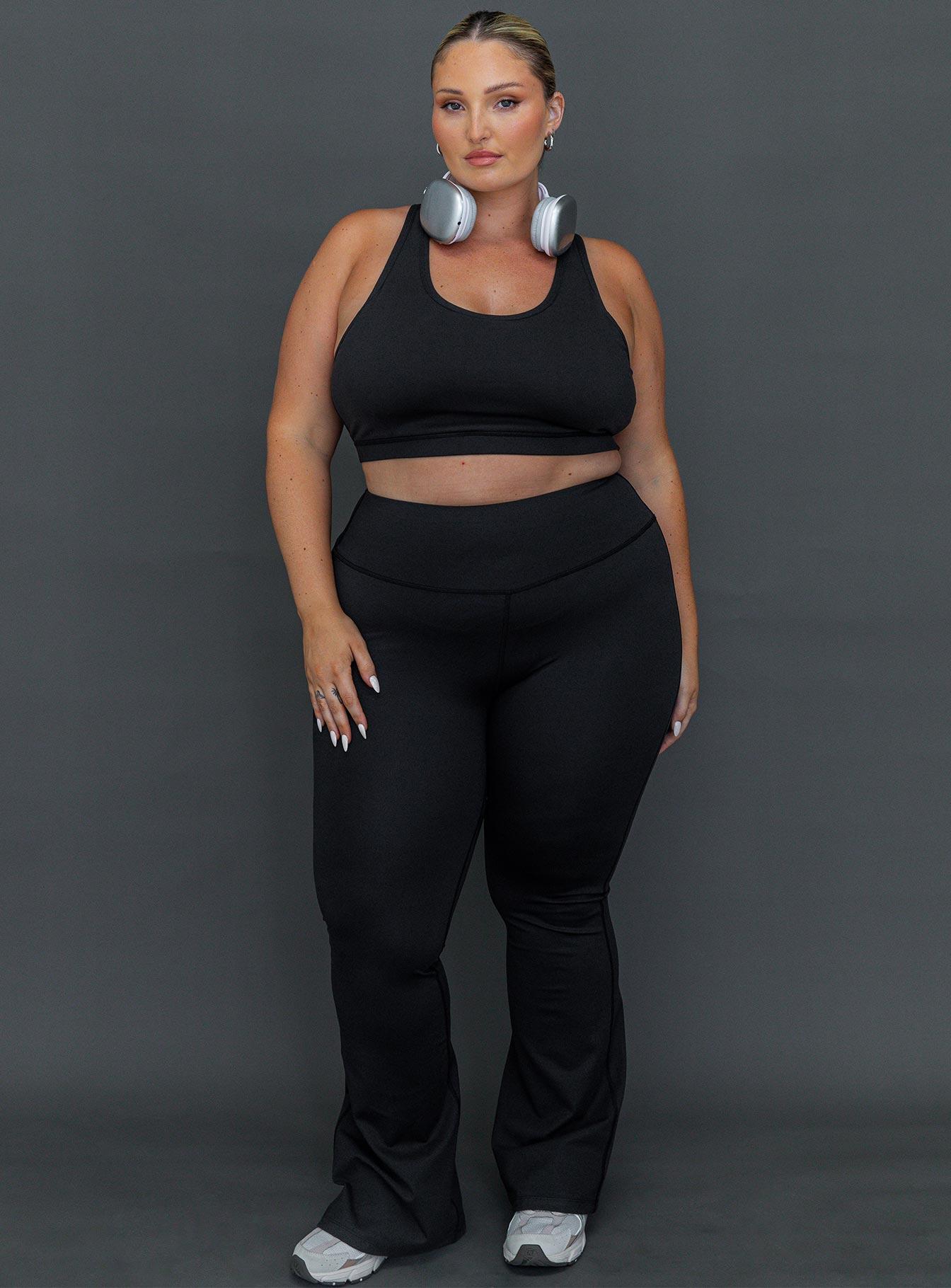 Integrity Activewear Yoga Pants Black Curve Product Image