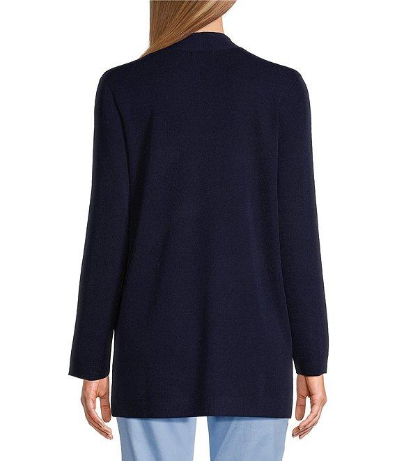 Jones New York Open Front Side Slit Icon Cardigan Product Image