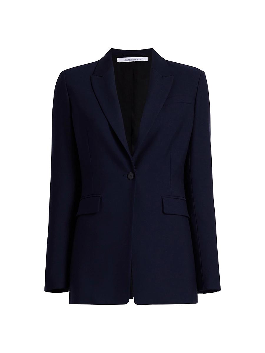 Single Button Blazer Jacket Product Image