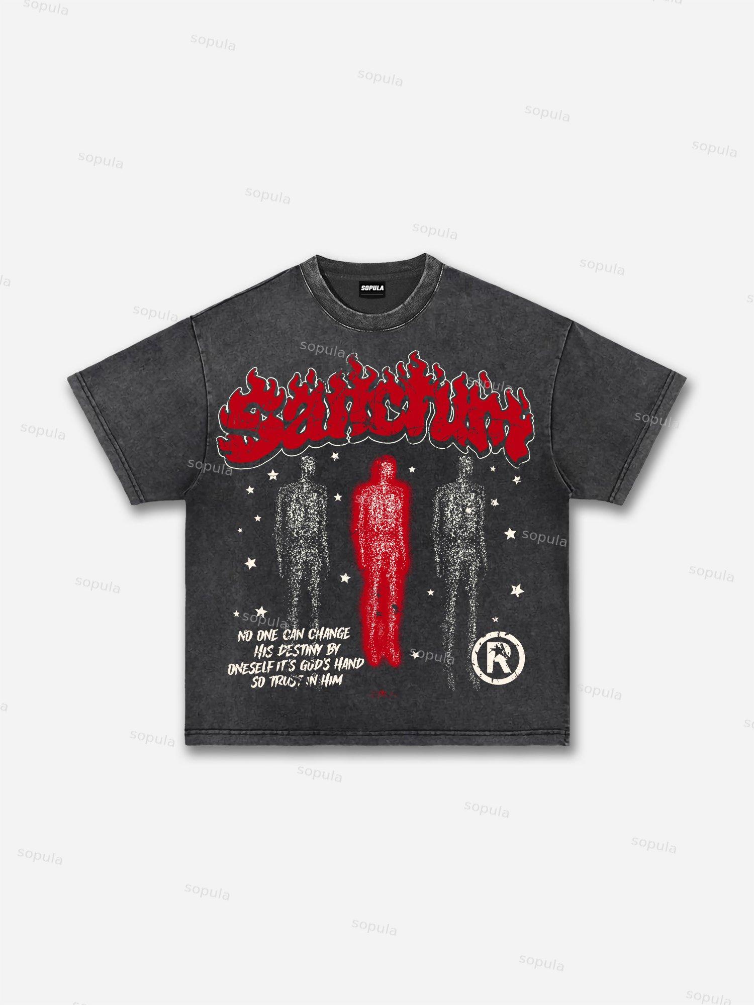 Sopula Jeff Gordon 24 Skull Racing Graphic T-Shirt Product Image