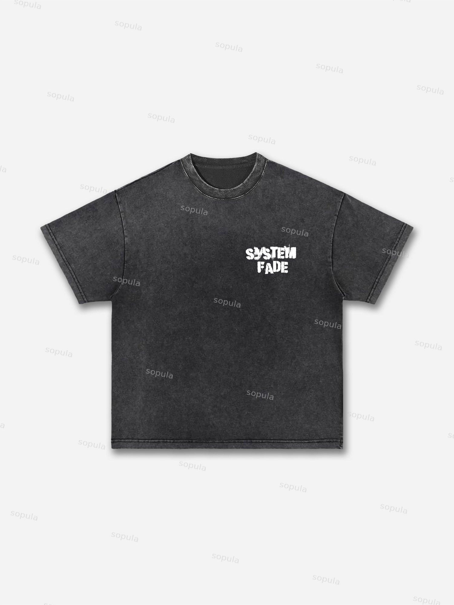 Men's Boyz N The Hood Vintage Aged Graphic Washed T-shirt Product Image