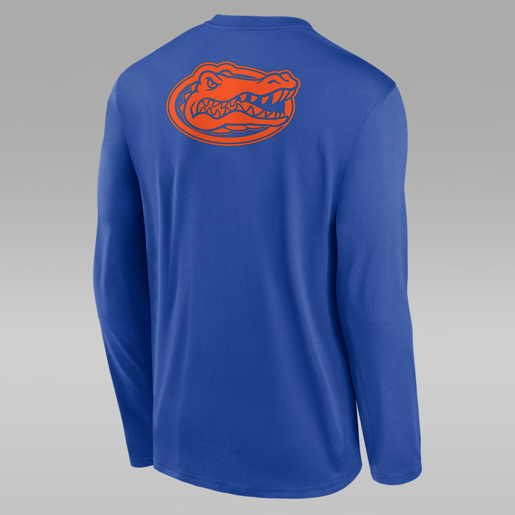 Mens Florida Primetime Legend 2-Hit Jordan Brand Dri-FIT College Long-Sleeve T-Shirt | NJGT4EVUFN-6TH Product Image
