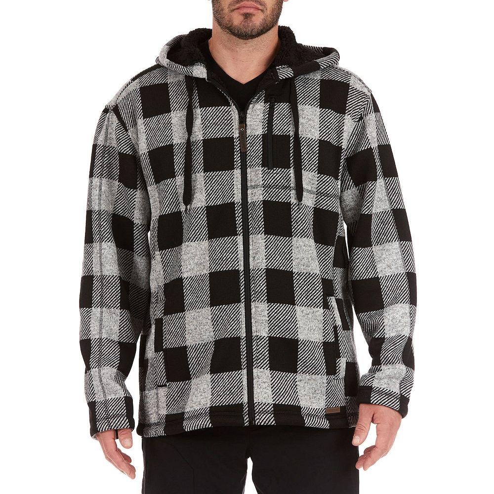 Big & Tall Smith's Workwear Sherpa-Lined Fleece Jacket, Men's,  Product Image