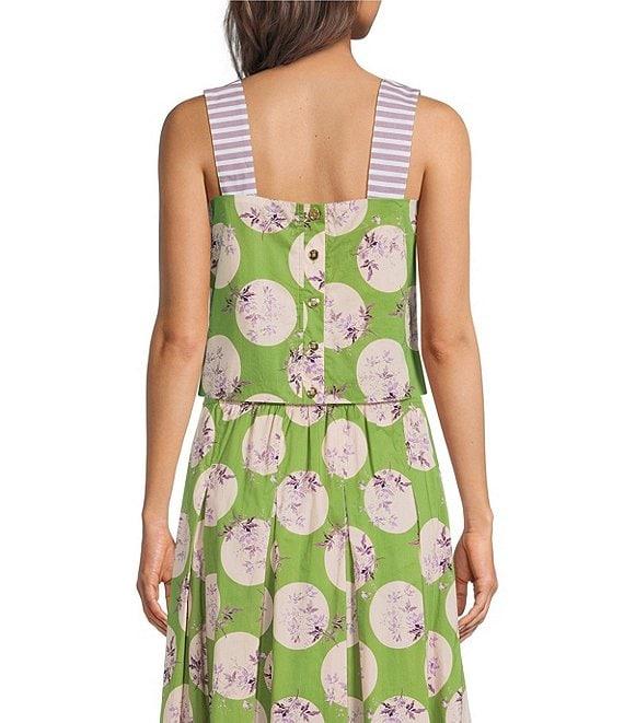Buru Coordinating Woven Printed Pillar Tank Product Image