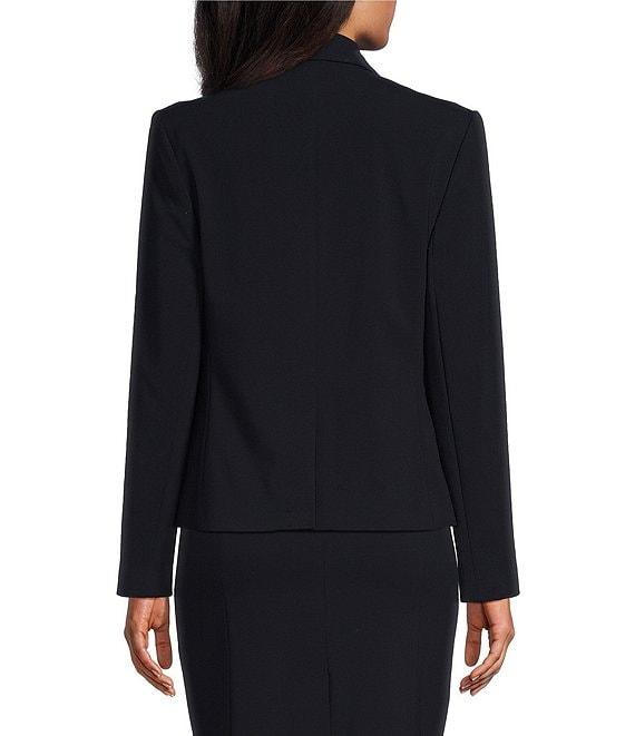 Investments Platinum Suiting Long Sleeve Two Button Notch Lapel Blazer Product Image