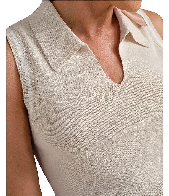 RHONE Views Polo Neck Sleeveless Top Product Image
