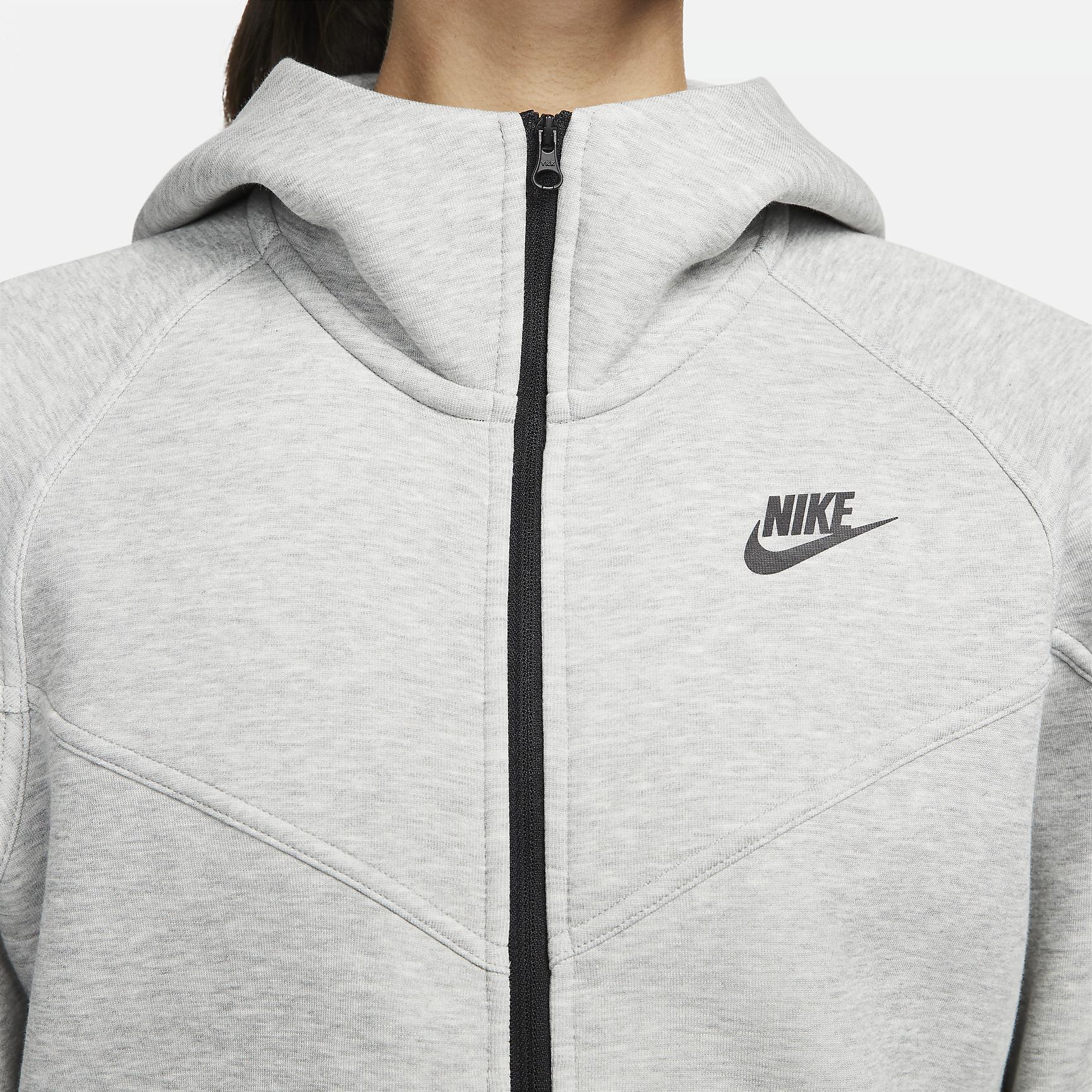 Womens Nike Sportswear Tech Fleece Windrunner Full-Zip Hoodie | FB8338-063 Product Image