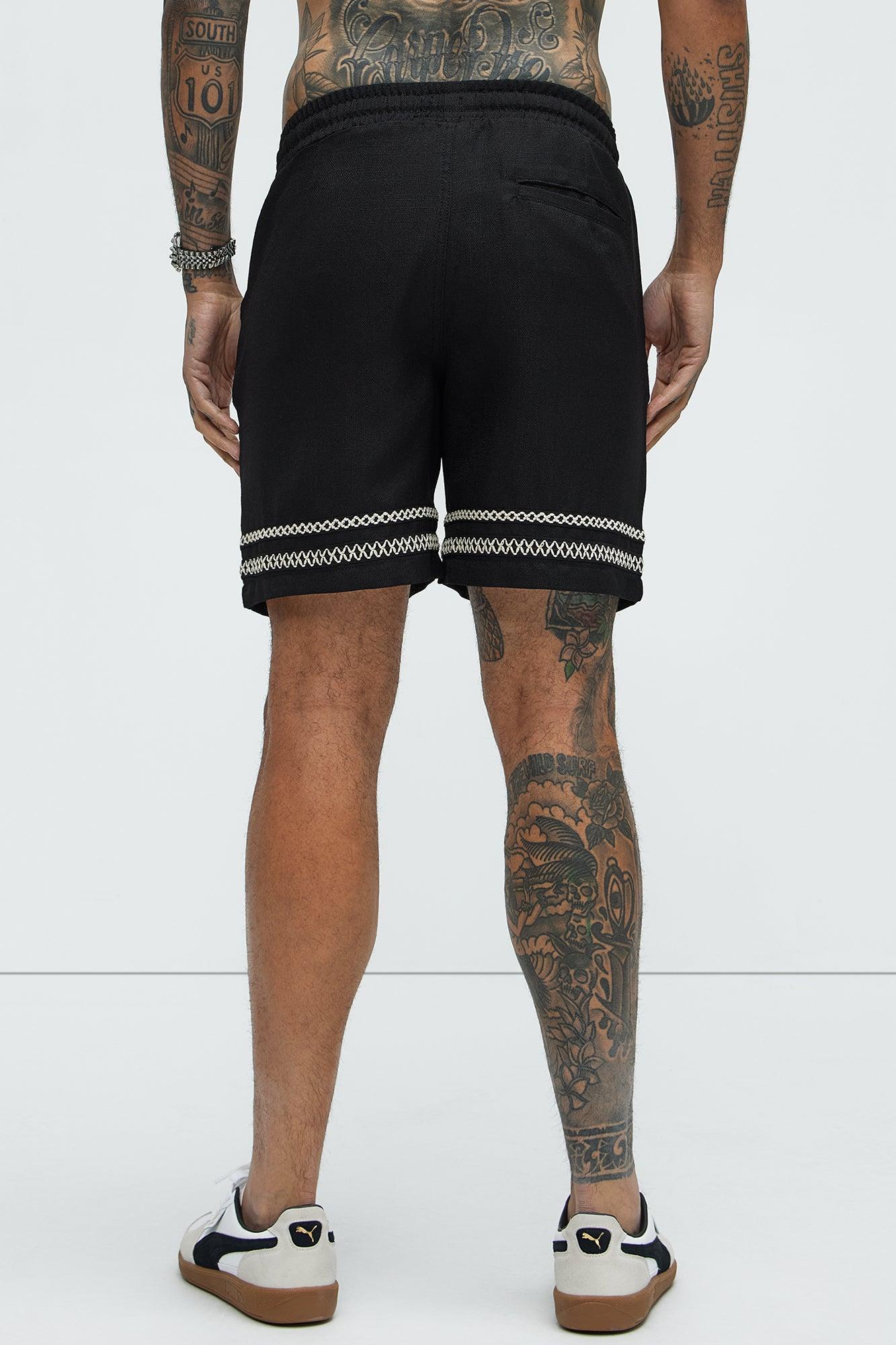 Zephyr Relaxed Shorts - Black Product Image