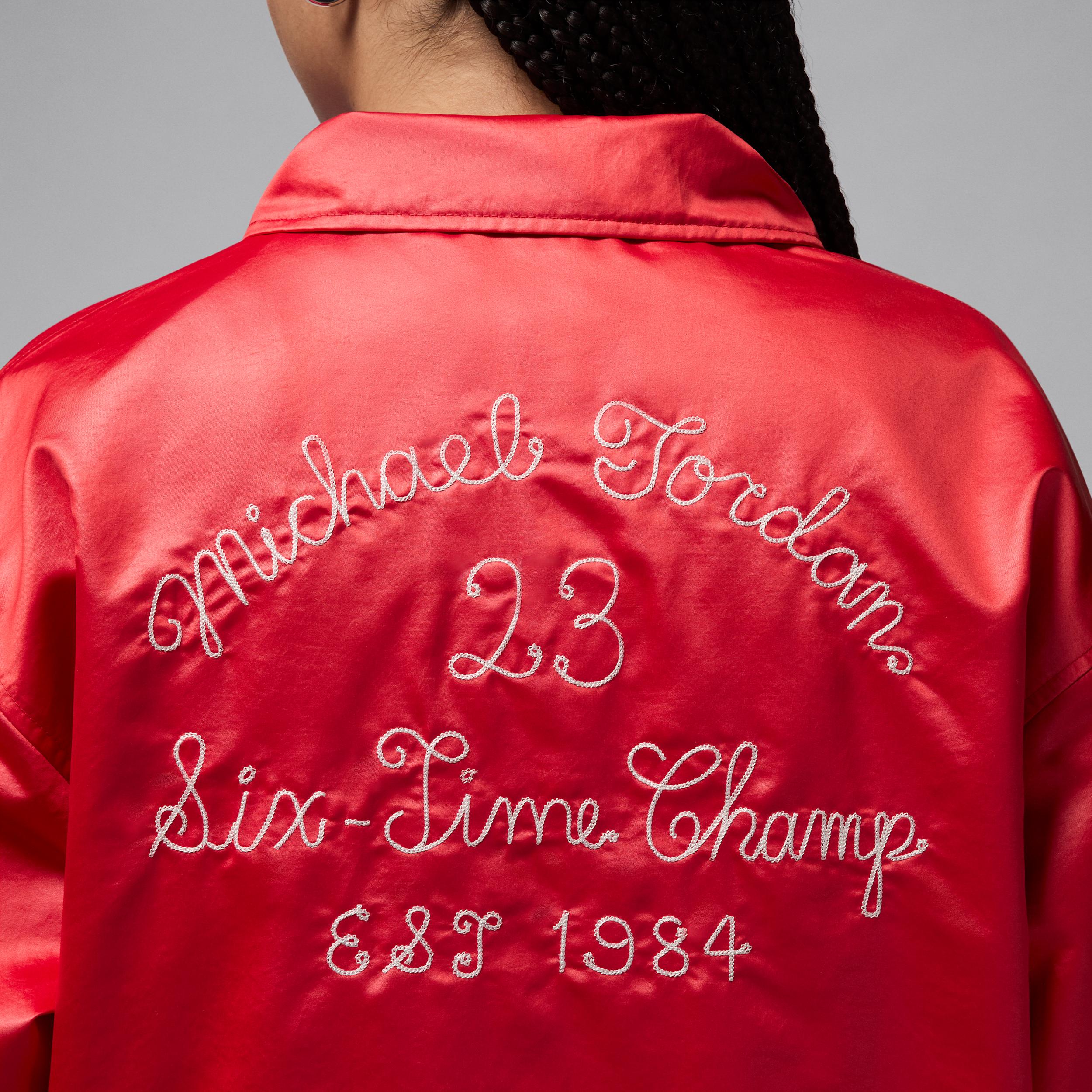 Womens Jordan Coaches Jacket | HJ0087-636 Product Image