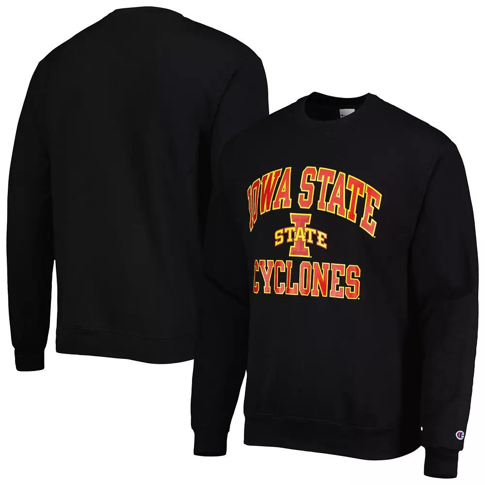 Men's Champion Black Iowa State Cyclones High Motor Pullover Sweatshirt,  Product Image