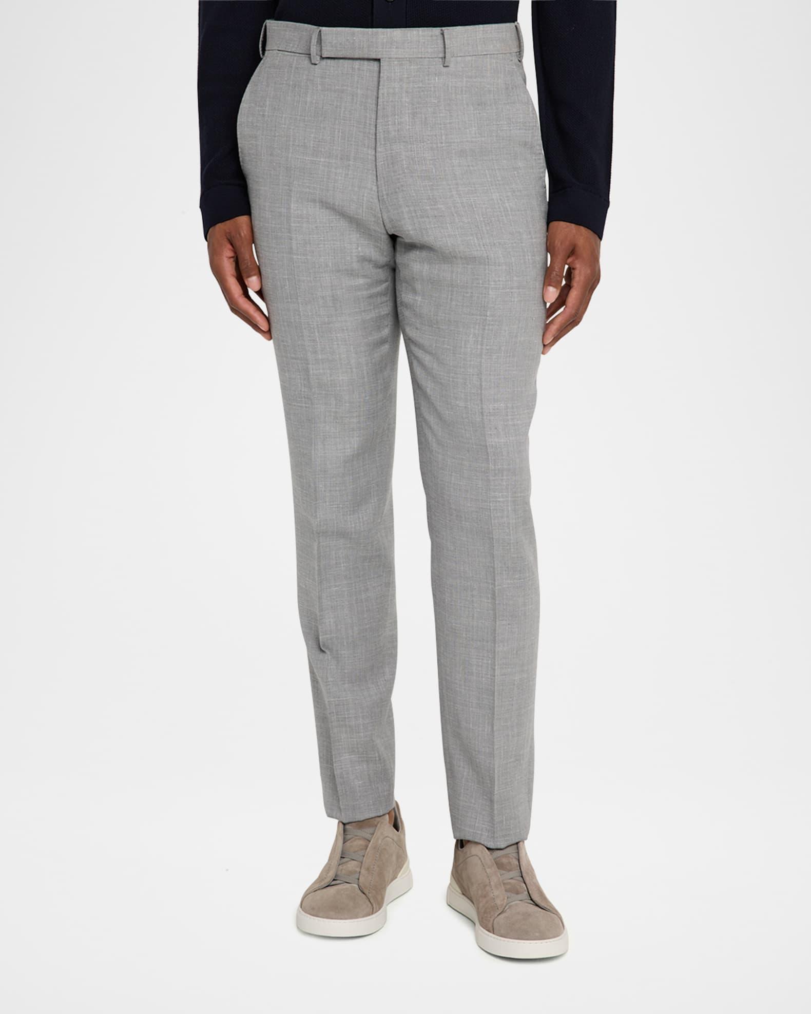 Men's Slim-Fit Melange Pants Product Image