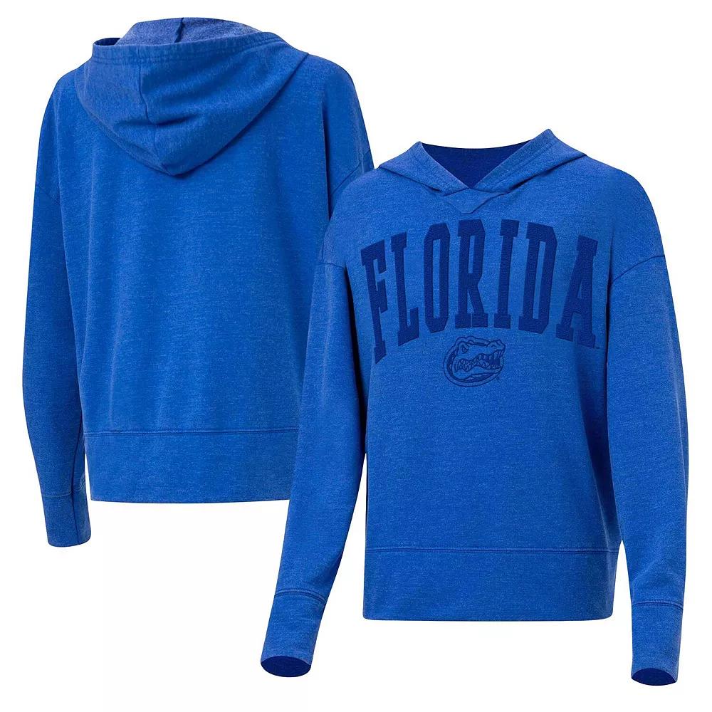 Women's Concepts Sport Royal Florida Gators Volley Long Sleeve Hoodie T-Shirt,  Product Image