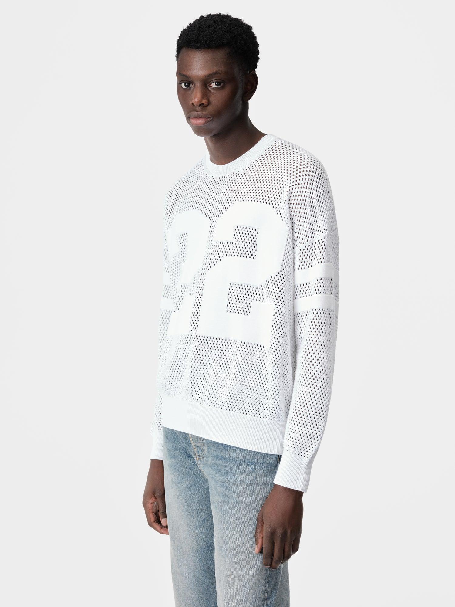 AMIRI 22 CREWNECK - White Male Product Image