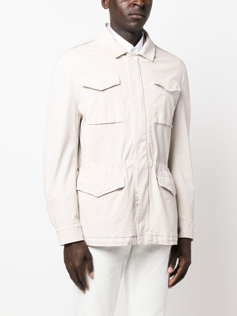 button-front shirt jacket Product Image