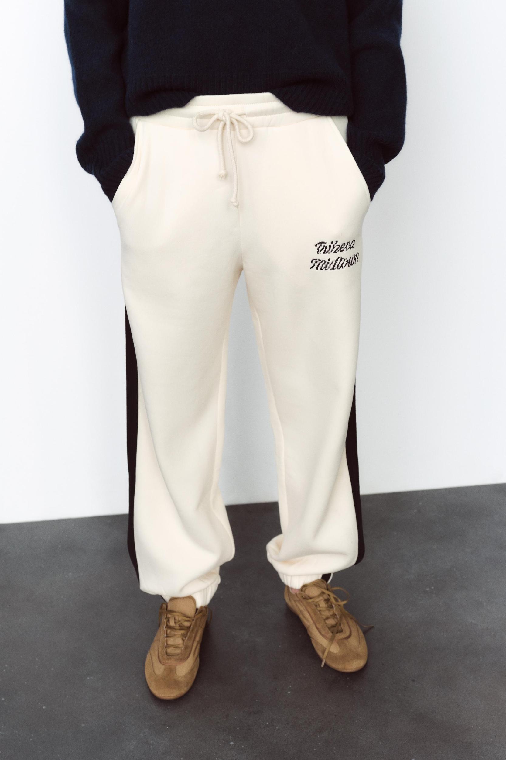 TEXT PRINT SWEATPANTS Product Image