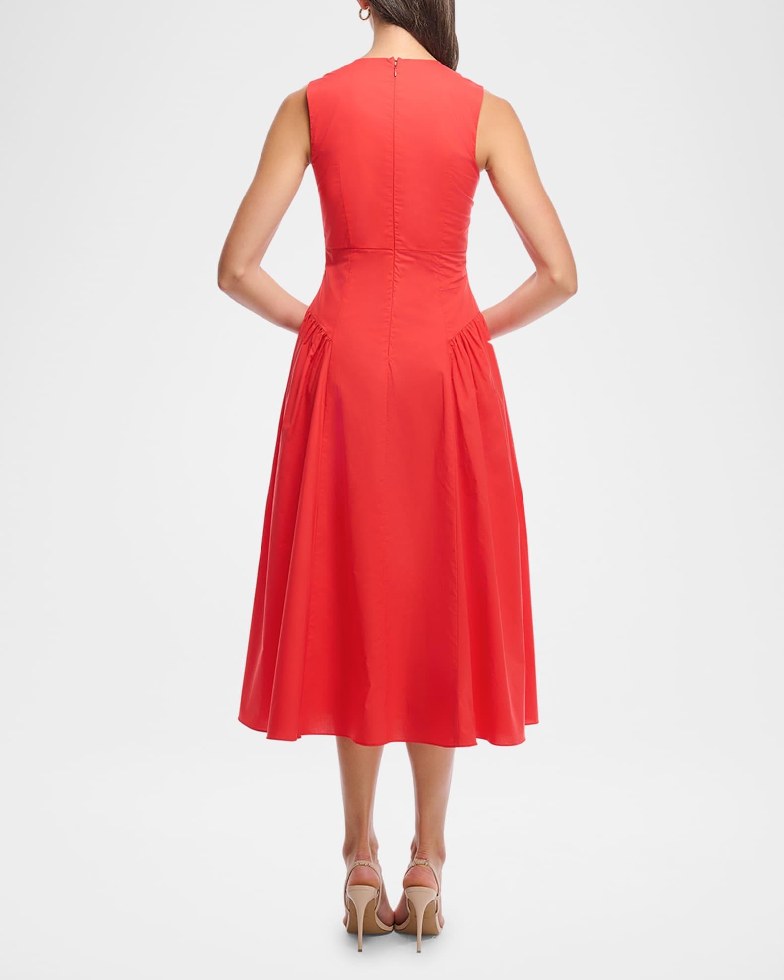 Grayson Drop-Waist Sleeveless A-Line Dress Product Image