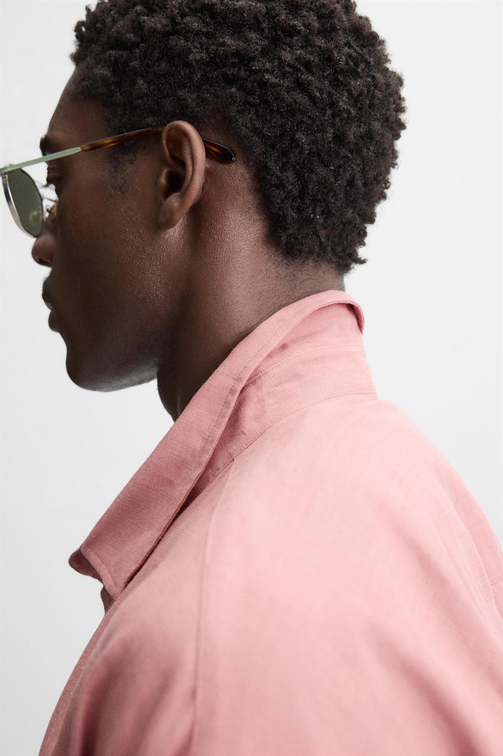 LINEN - VISCOSE SHIRT Product Image