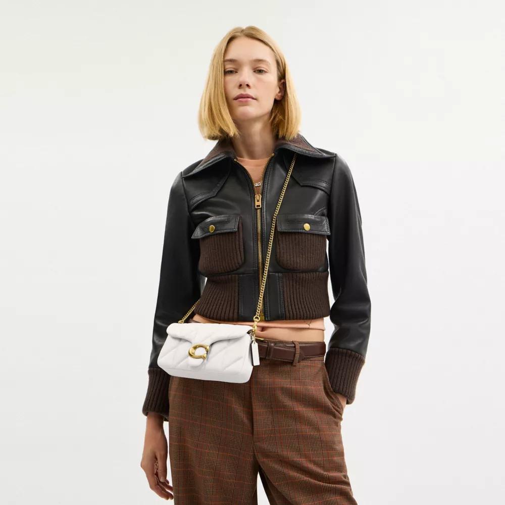 Tabby Chain Crossbody Bag 19 With Quilting Product Image