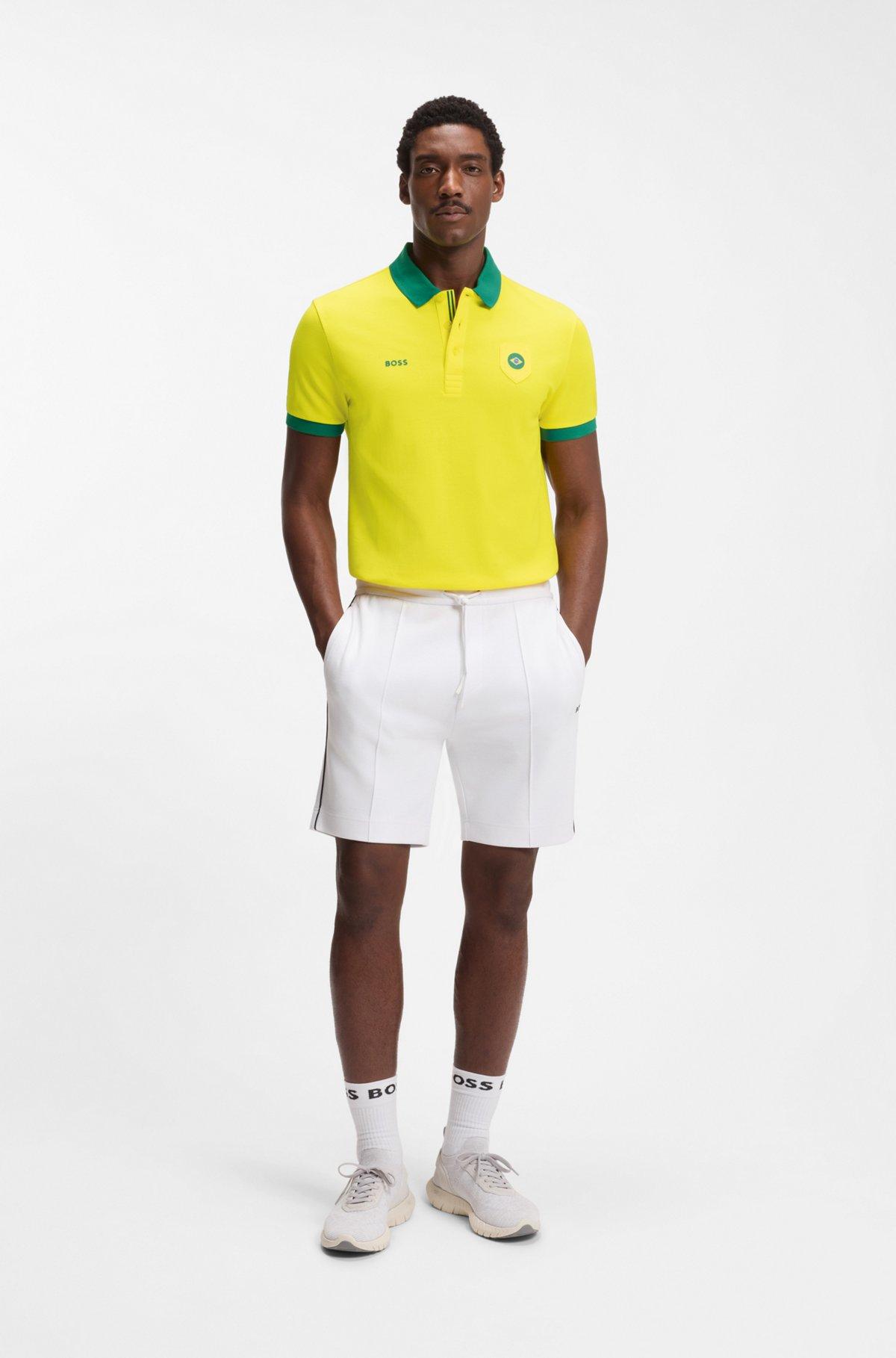 Paddy polo shirt with country flag Product Image