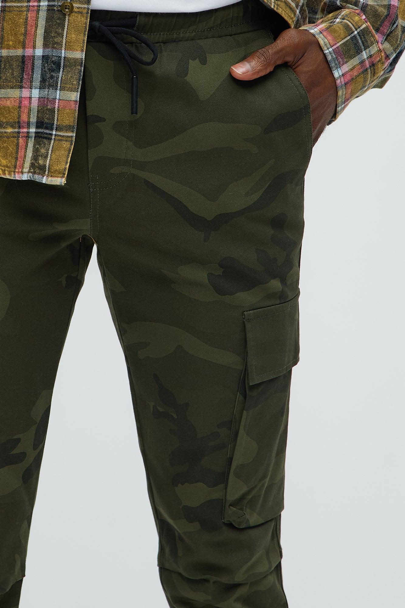Stay On It Skinny Cargo Pants - Camouflage Male Product Image