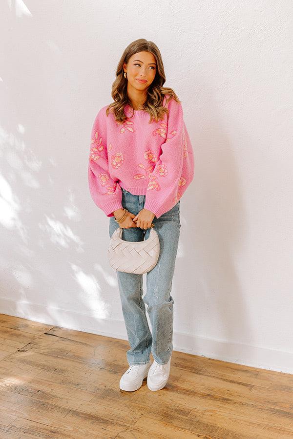 Cozier Than Ever Wool-Blend Sweater in Pink Product Image