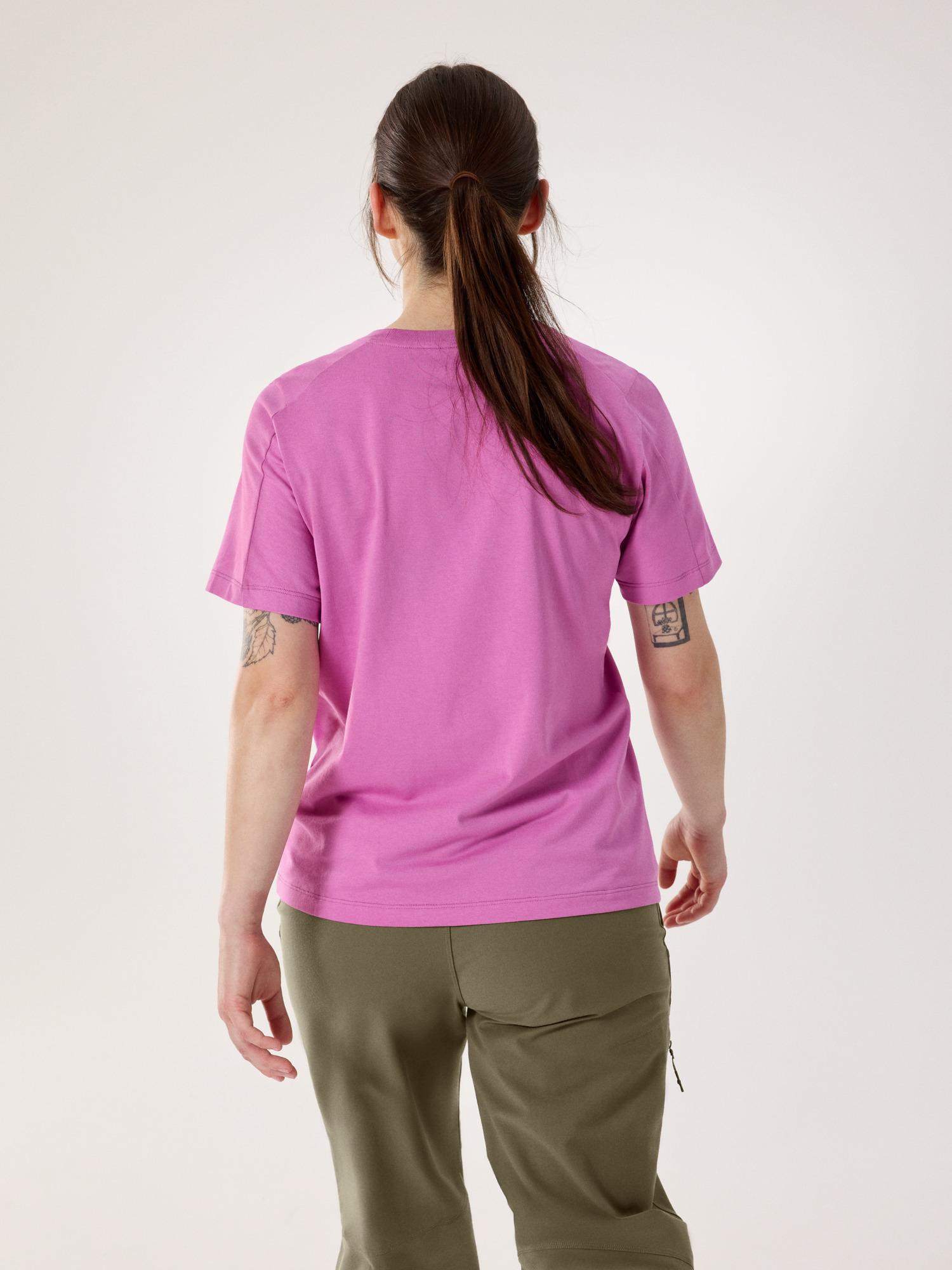 Kragg SL Cotton Emblem Crew Shirt SS Women's Product Image