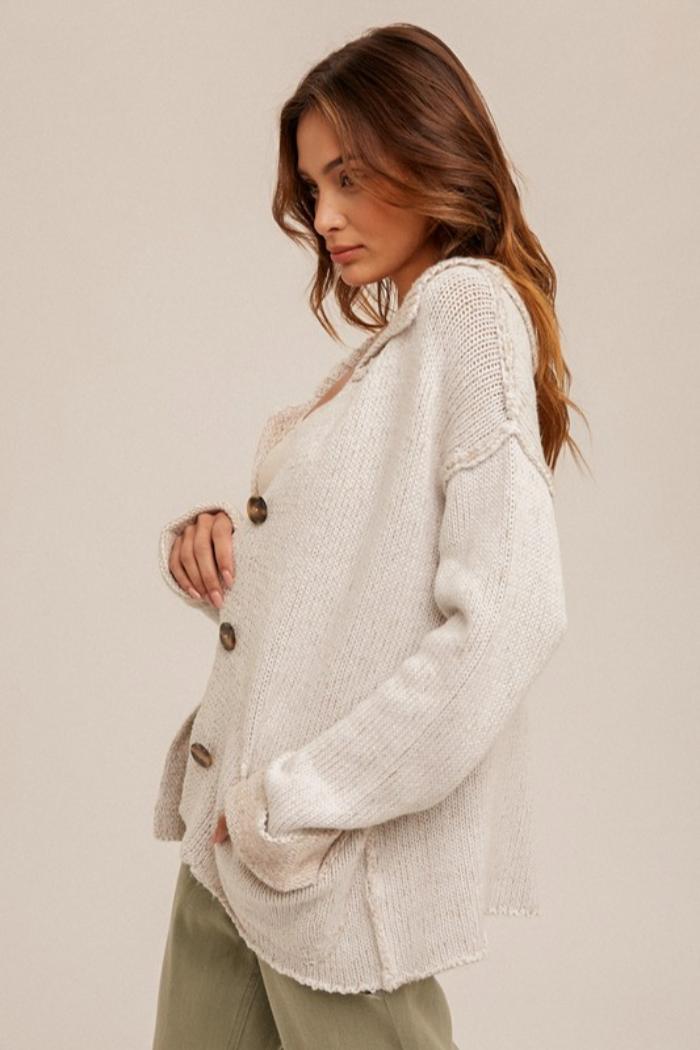 Circle Pocket Cardigan Product Image