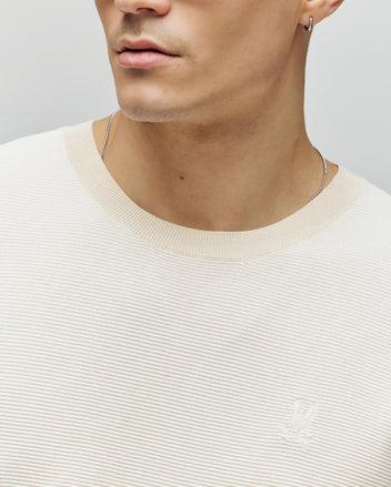 MENS MARIO STRIPED SWEATER T-SHIRT - MT0400009 Product Image