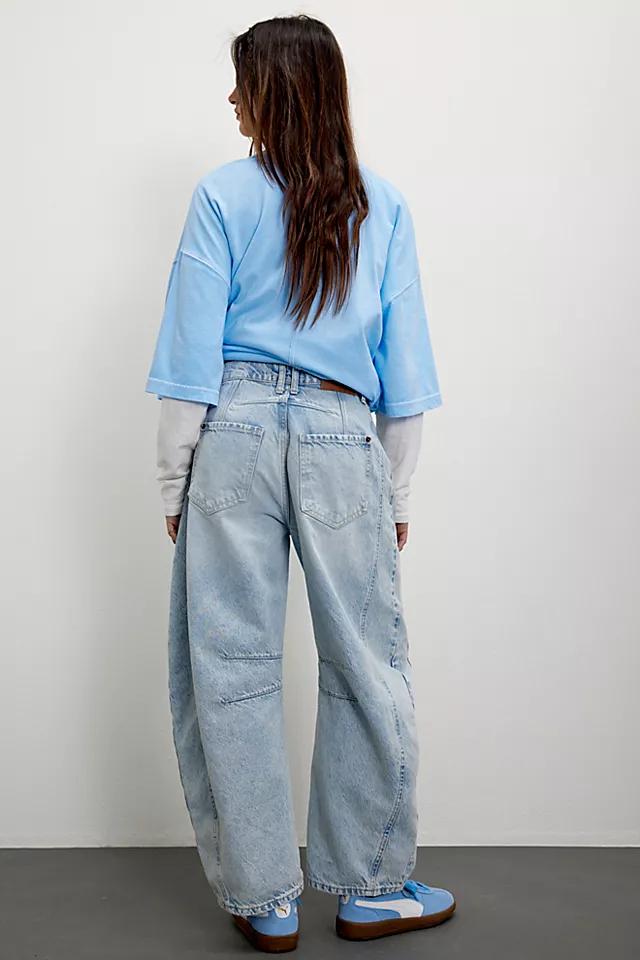 We The Free Good Luck Mid-Rise Barrel Jeans Product Image