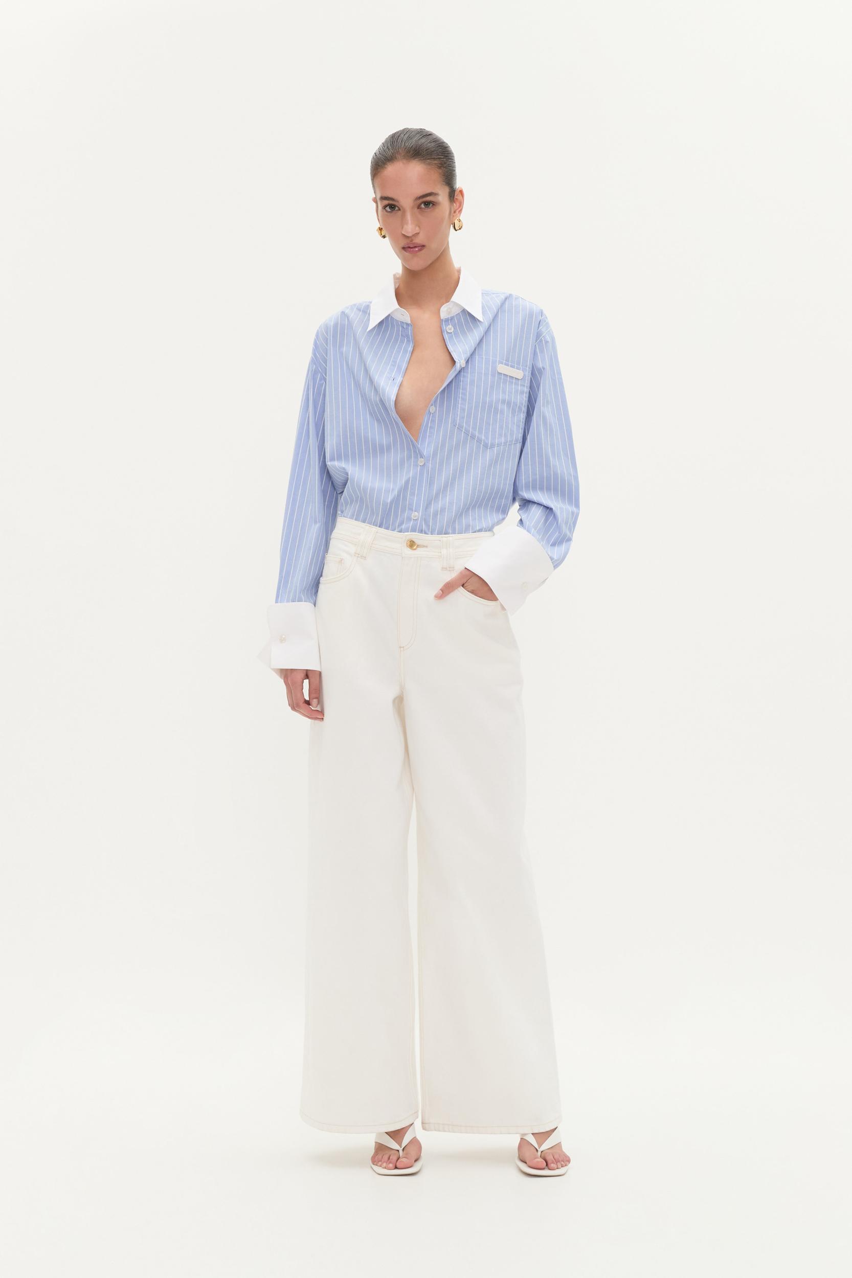 Palmer Striped Shirt Product Image