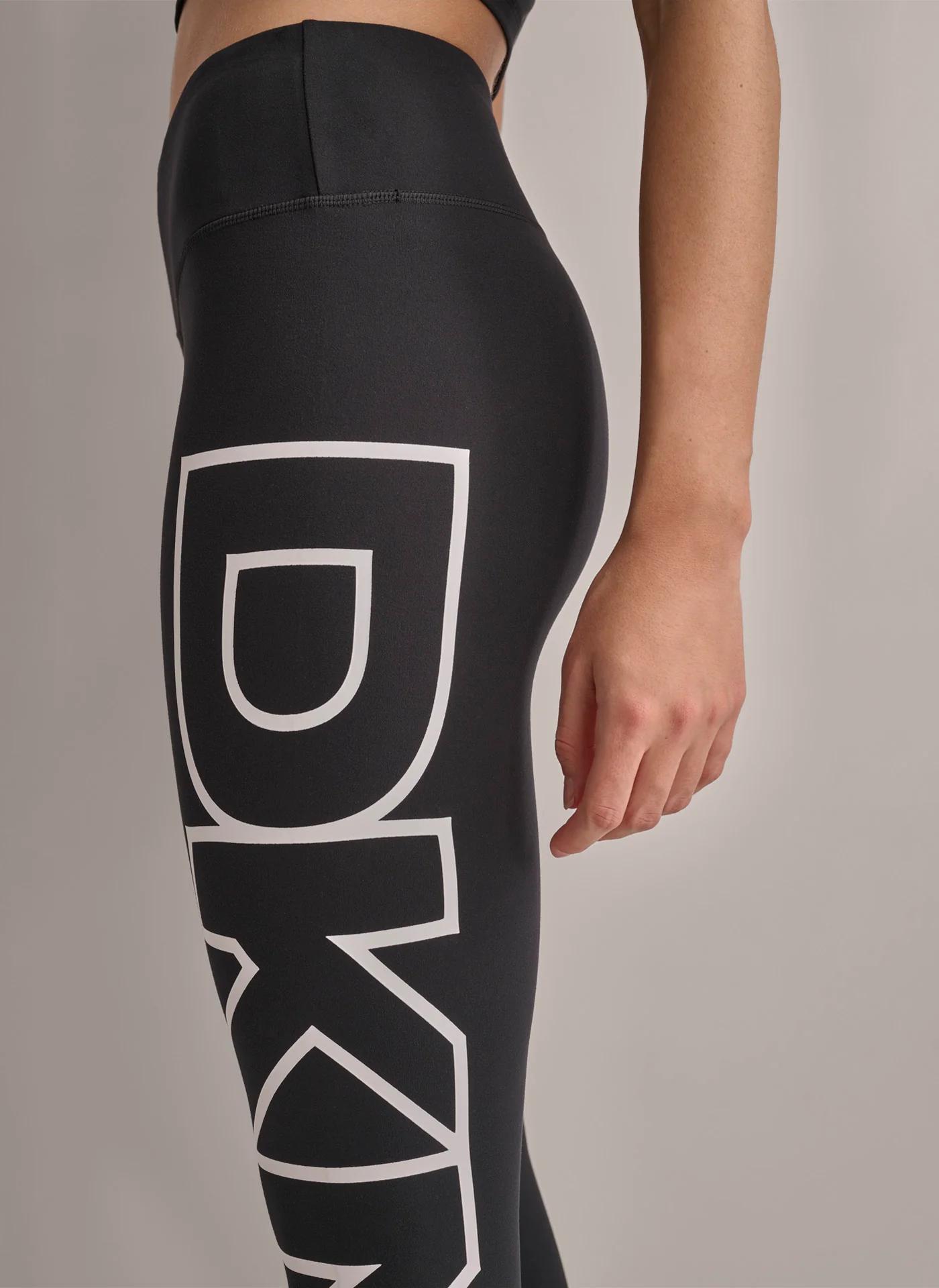 CROPPED MID-RISE LOGO COMPRESSION LEGGING Product Image