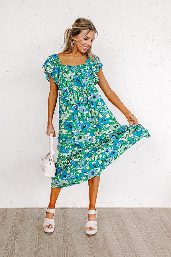 Patio Preferred Floral Midi Product Image