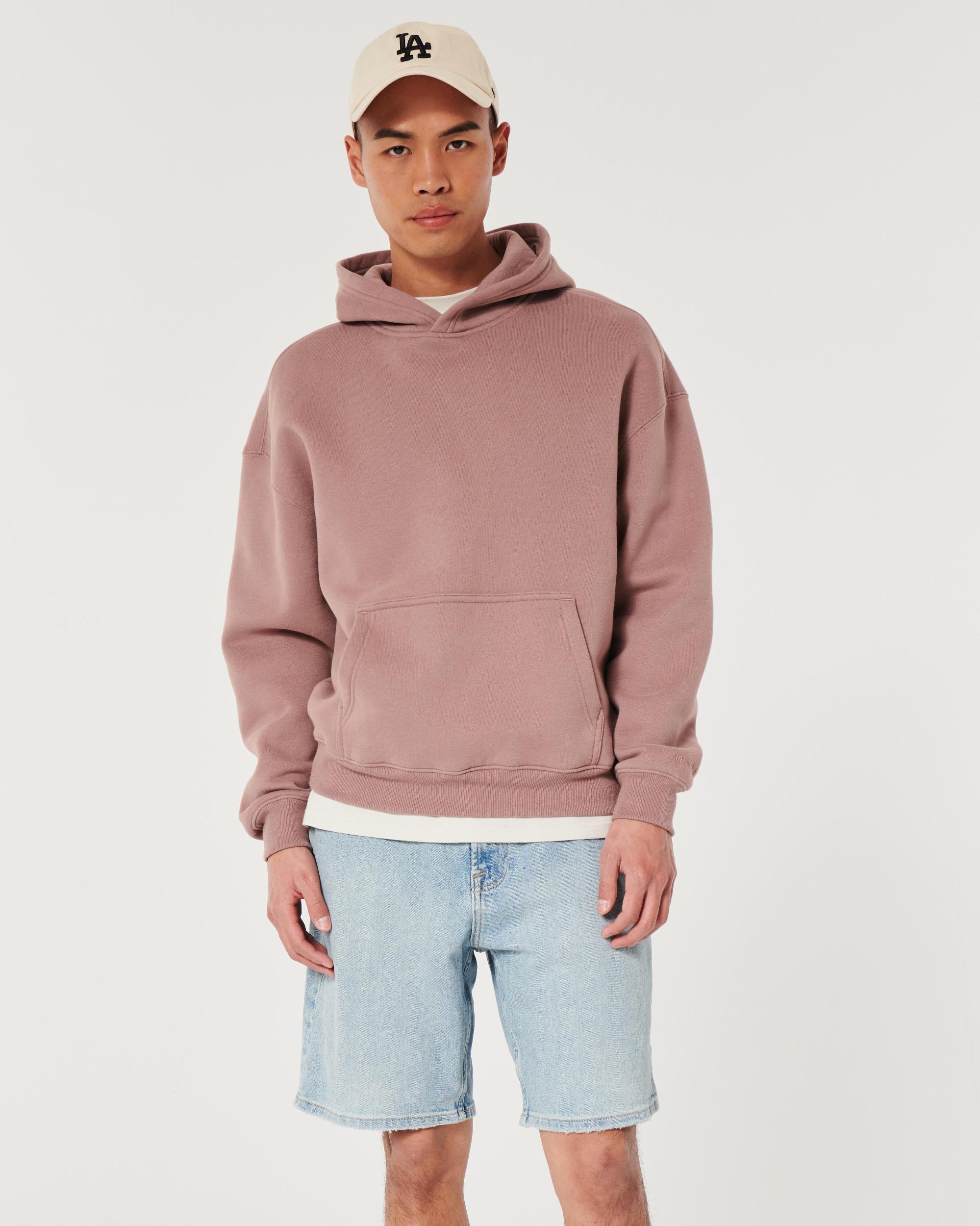 Light Wash Loose Denim Shorts 9" Product Image