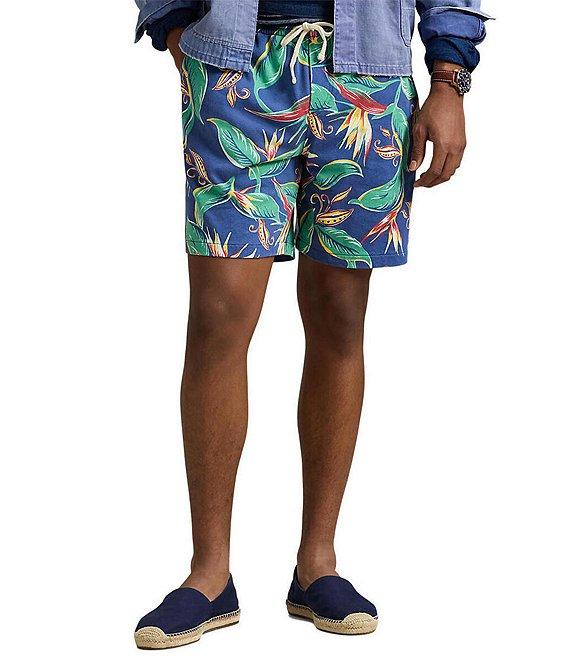 Polo Ralph Lauren Tropical Spa Terry 7.5#double; Inseam Shorts Product Image