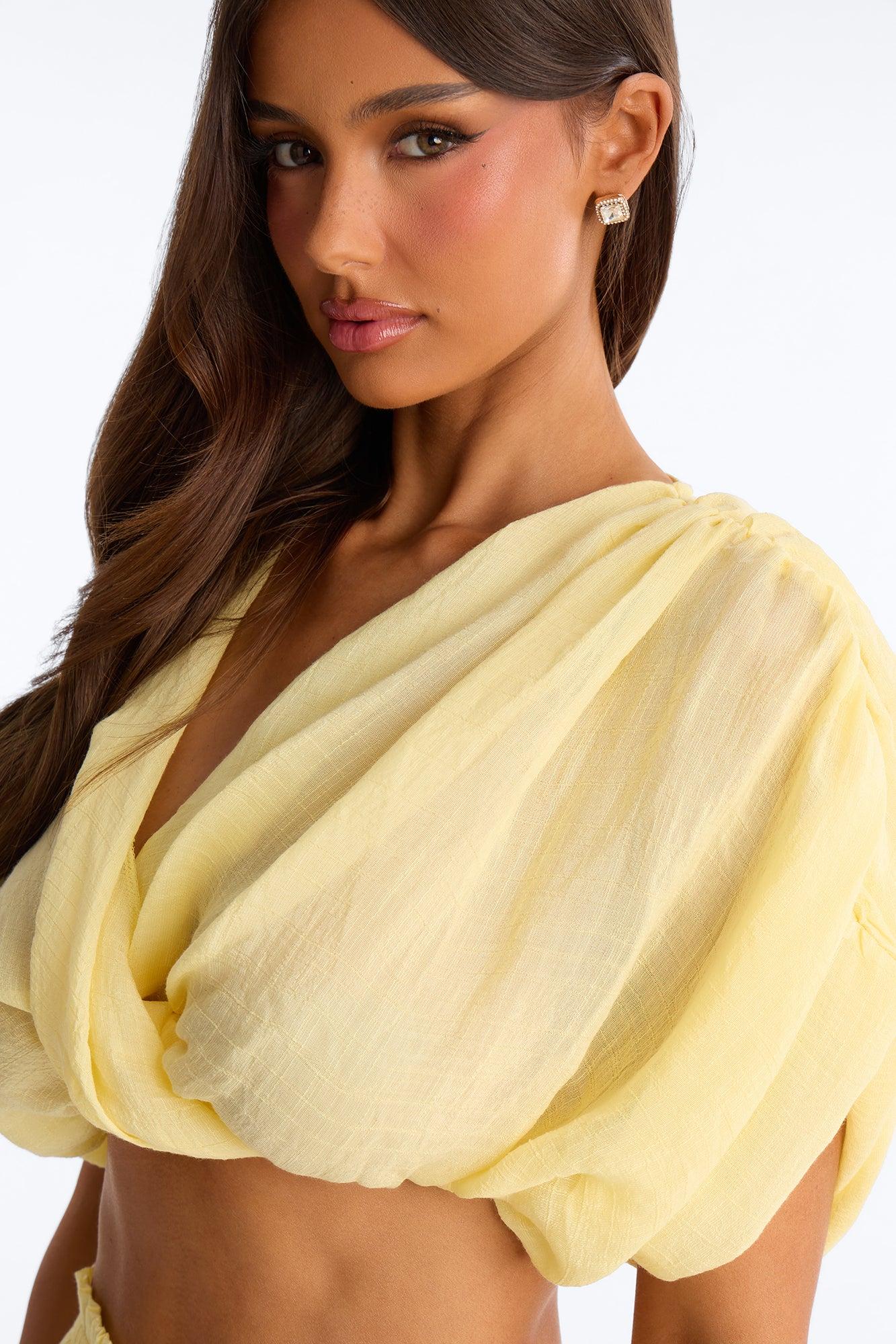 Summer Solstice Pant Set - Yellow Female Product Image