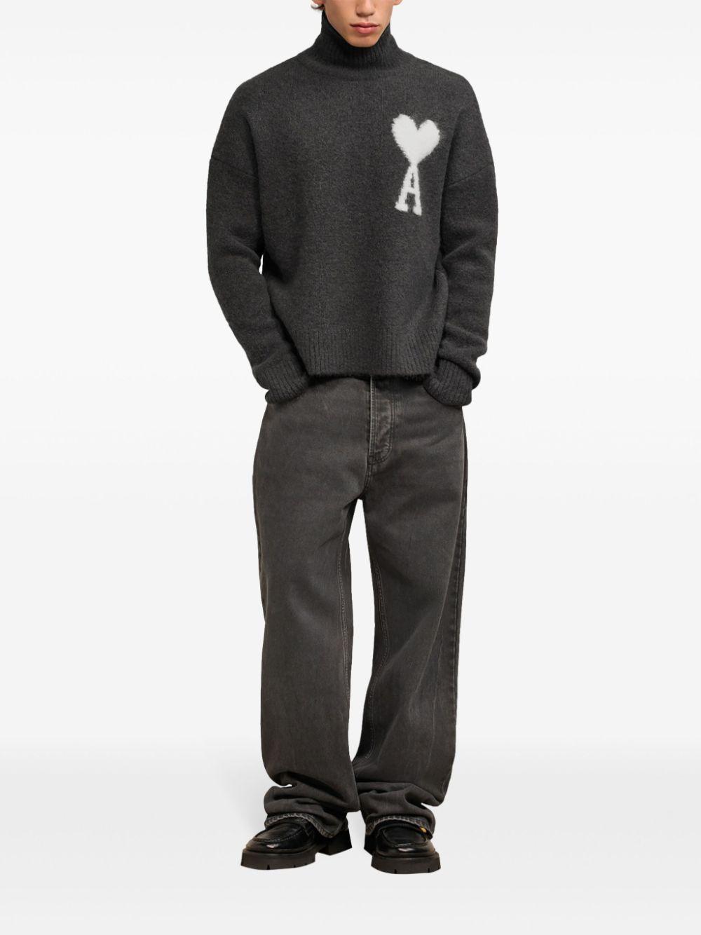 Ami de Coeur funnel neck sweatshirt Product Image