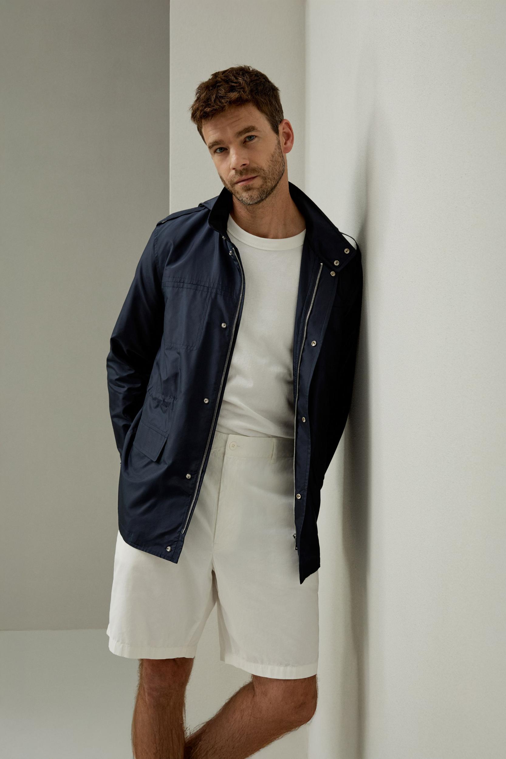 Water-Resistant Modern Utility Men Jacket Product Image