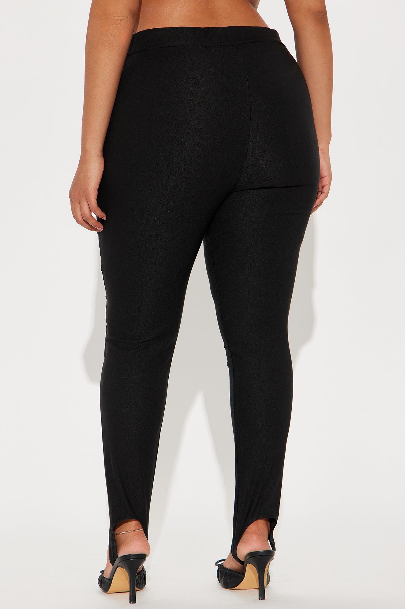 Keeping Tabs Stirrup Legging - Black Product Image