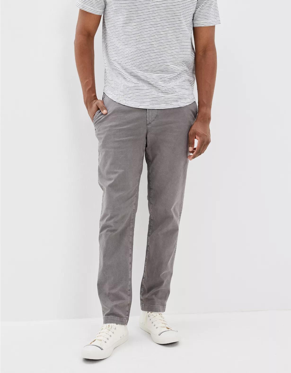 AE Flex Original Straight Lived-In Khaki Pant Product Image