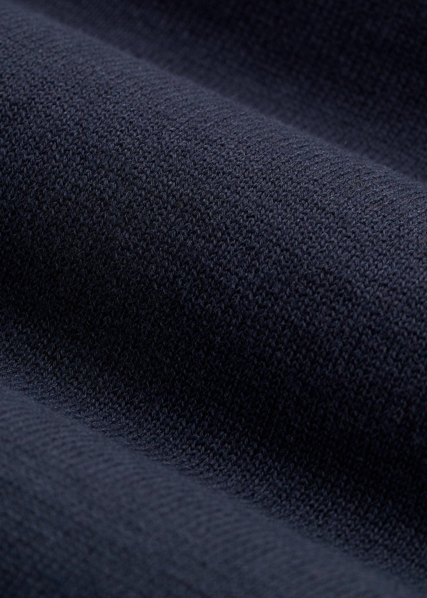 Polo Sweater for Tall Men in Evening Blue Male Product Image