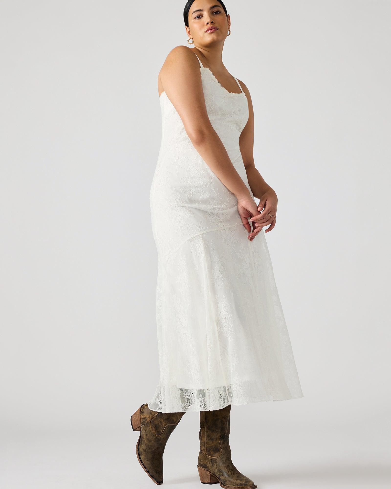 VEERA DRESS WHITE Female Product Image