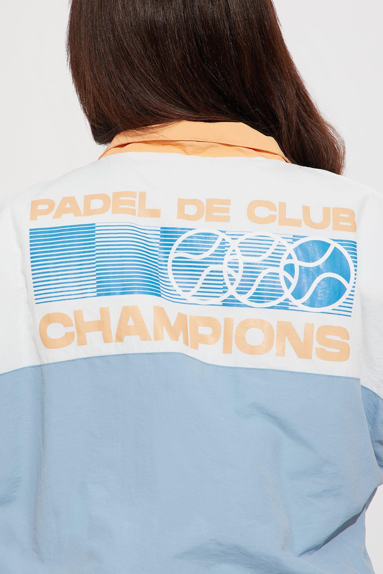 Champions Quarter Zip Varsity Jacket - Multi Color Female Product Image